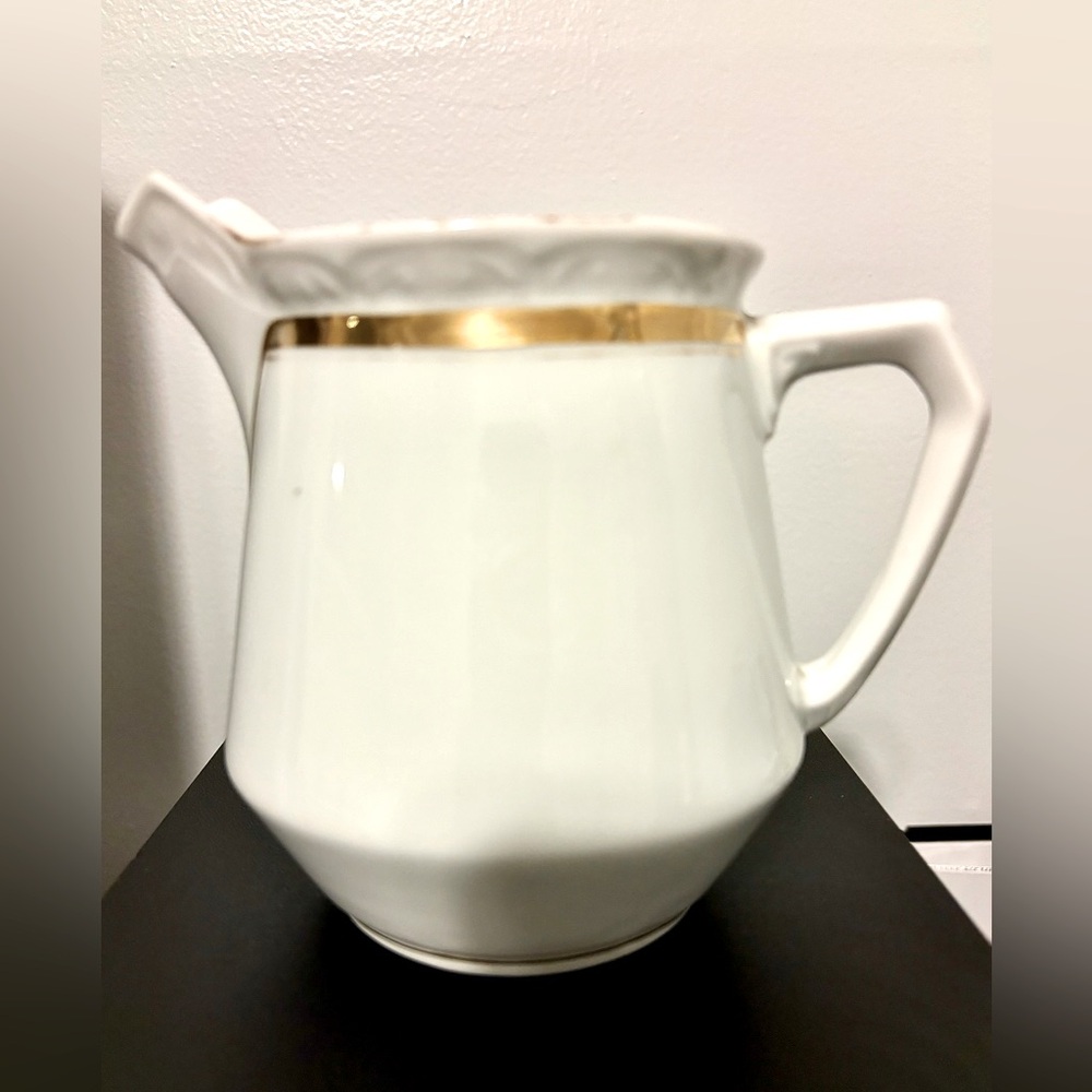 Vintage Silesia Gold Band Creamer…